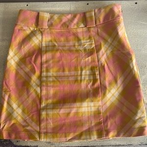 🌸🌸🌸 URBAN OUTFITTERS NWT PINK RETRO STRIPED SKIRT 🌸🌸🌸